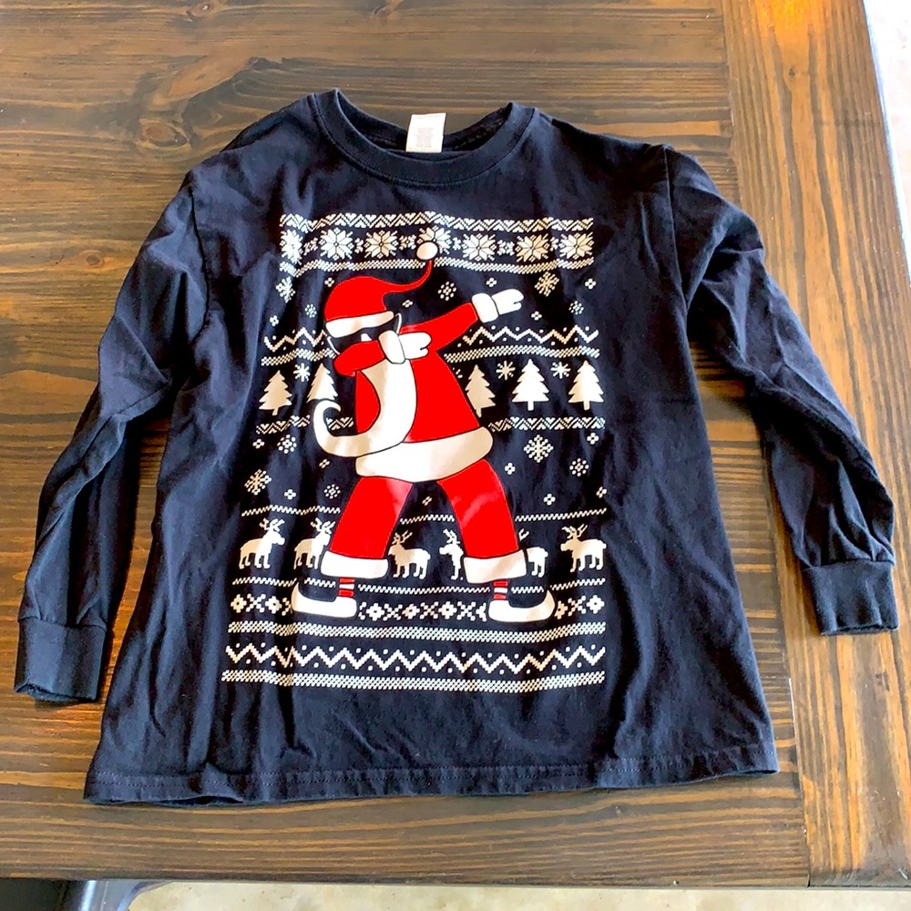 Dabbing Santa shirt Youth medium